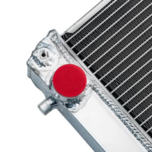 #TC420-16000 KiayUiey 2 Row Aluminum Radiator Fits for Kubota L3200 L3800 LX2610 LX3310 LX3520 Replacement Tractors Radiator for Kubota