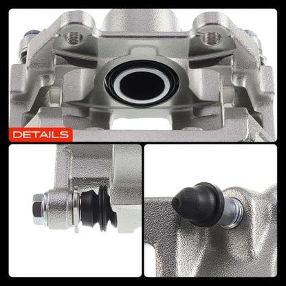 A-Premium Rear Left Driver Disc Brake Caliper with Bracket - style: Rear Driver
