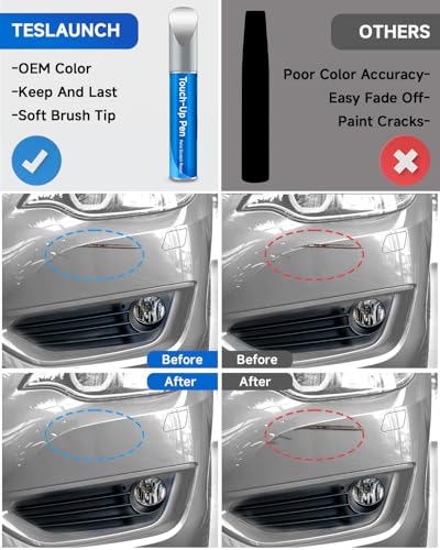 GAN/9W5/WA636R/WA8636/17 Ice/Quick Silver/Switchblade Met Touch Up Paint Compatible with Chevrolet GMC Buick Cadillac Exact Match Touch Up Paint Car Scratch Repair - color: GAN/9W5/WA636R/WA8636/17