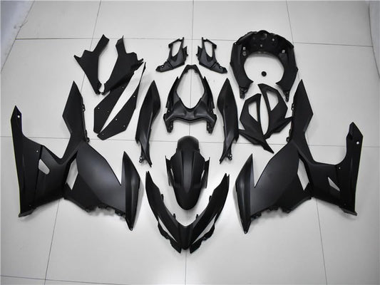 US STOCK Matte Black Fairing Fit for Kawasaki 2018-2023 Ninja 400 EX400 - color: 009 Matte Black