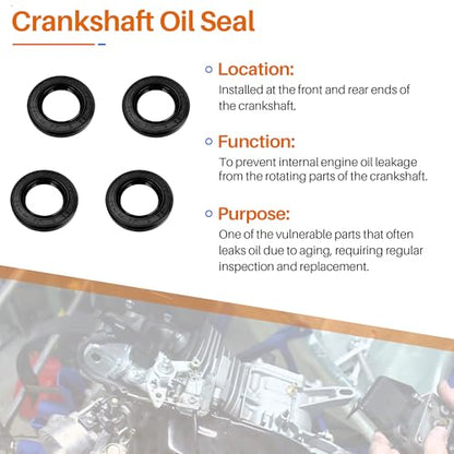 SUNJIKA Gasket Kit for Predator 212cc GX160 GX200 Engine,2 Sets