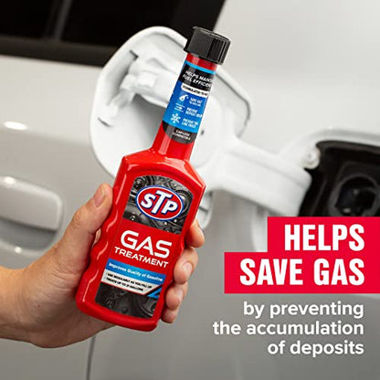 STP Gas Treatment, Fuel Intake System Cleaner, Bottles, 5.25 Fl Oz, Pack of 12 - style: Gas Treatment (12 Pack)