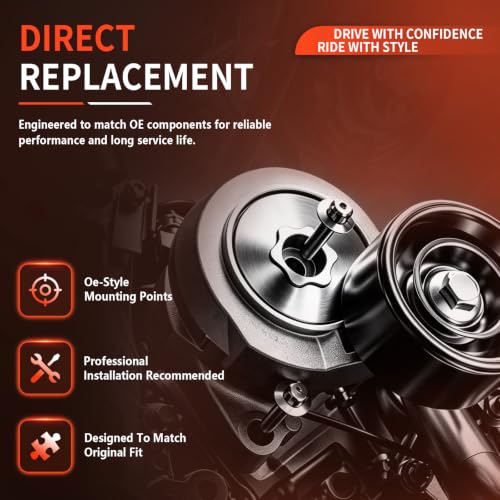 38195 Belt Tensioner w/Pulley for Chevy Camaro Pontiac GTO - size: 38195