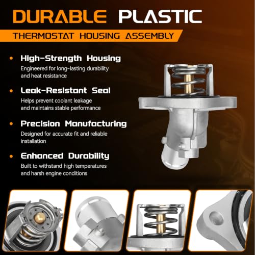 BRTEC 902-2090 Coolant Thermostat Housing for Chevy Colorado Malibu - color: 902-2089