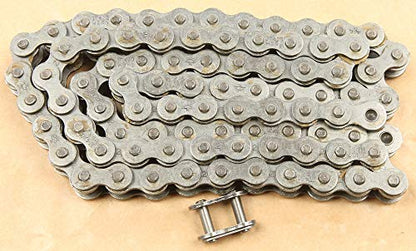 JT Chain JTC420HDR086SL (420 Series) Black Steel 86 Link Heavy Duty Non O-Ring Chain with Connecting Link - size: 86-Links