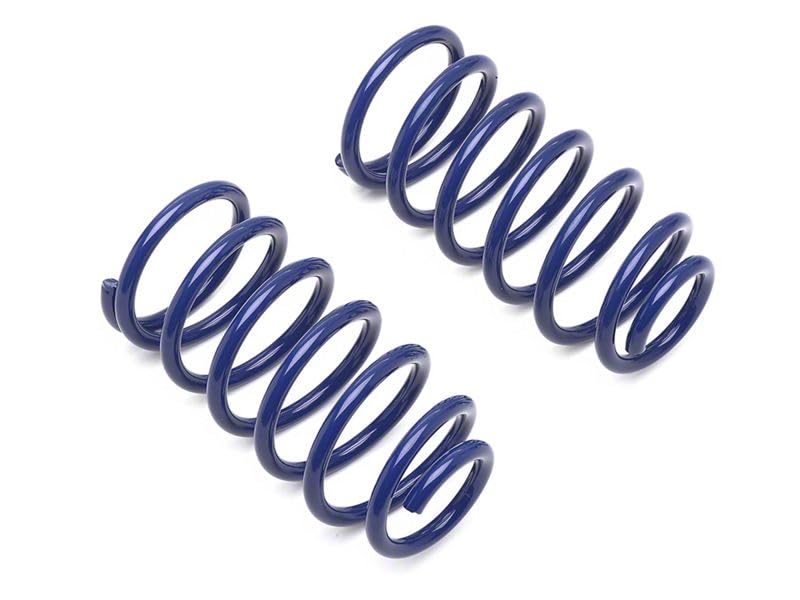 Lowering Springs | Progressive Rate Suspension Springs 1.5 Inch Drop Front Rear Blue Performance Upgrade | Compatible with 1979-2004 Ford Mustang Coupe Excludes 99-04 Cobra - size: Sport (79-04 Coupe, Excluding 99-04 Cobra)