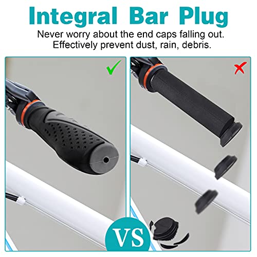TRELC Bike Handlebars Grips, Antislip Rubber Bicycle Handlebar Protector