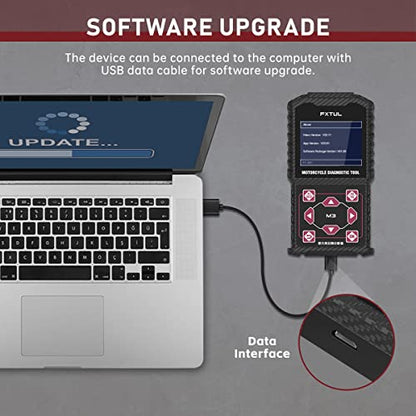 M3-A Motorcycle Diagnostic Tool for Honda Yamaha Kawasaki