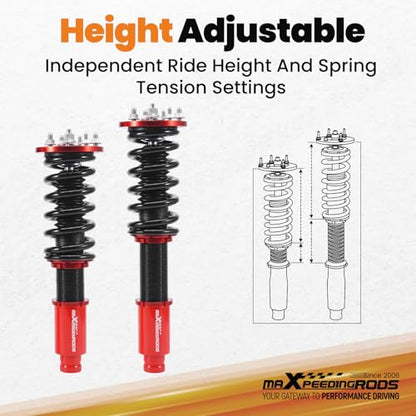 maXpeedingrods Coilover for Honda Acoord 2008-2012, for Acura TSX 2009-2014