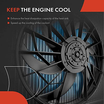 A-Premium Engine Radiator Cooling Fan Assembly