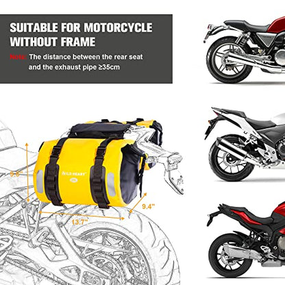 WILD HEART Waterproof bag Motorcycle saddlebags 40L Tank bag Motor Side bags
