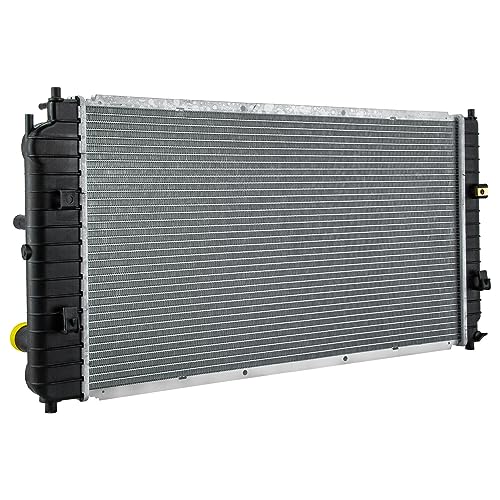 Aluminum Radiator compatible with 1997-2005 Chevy Oldsmobile Cutlass Malibu Pontiac Grand Am 2.2 3.4L Radiators