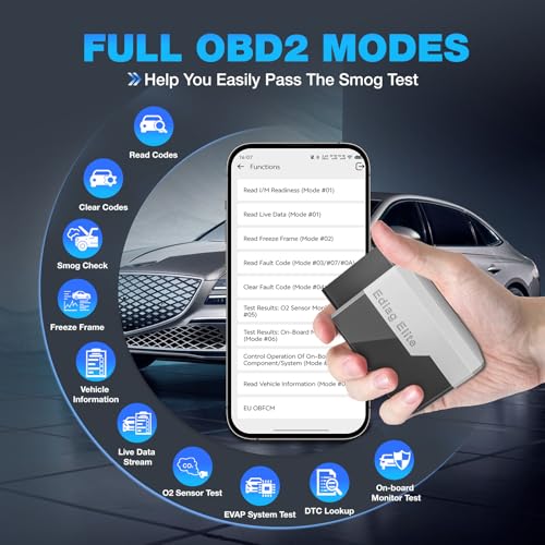 Ediag Elite KINGBOLEN Bluetooth OBD2 Scanner, Lifetime NO Cost Update