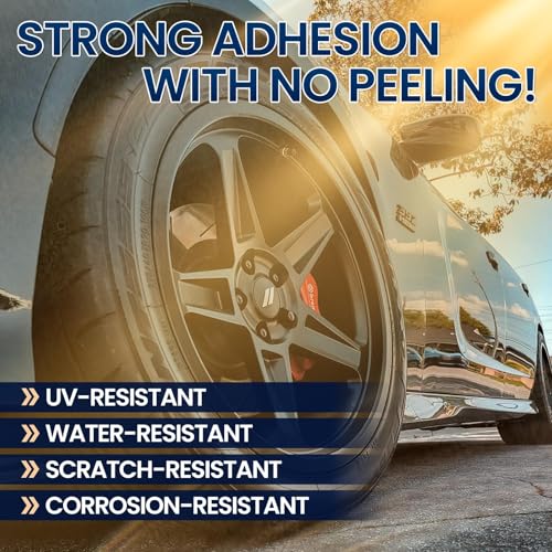 cocomfix Gloss Black Rim Touch Up Paint, Scratch & Curb Rash Repair Kit - color: No. 01 Gloss Black
