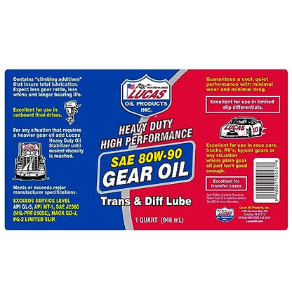 80W-90 Gear Oil Qt