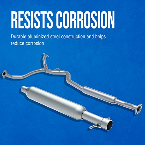 Walker 53962 Direct Fit Exhaust Resonator and Pipe Assembly 2.25" Outlet (ID) for Ford Fusion