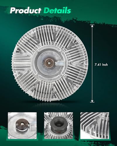 SCITOO Engine Cooling Fan Clutch compatible with Ford F-650 F-700 F-750 - size: 1C448A616BA clutch