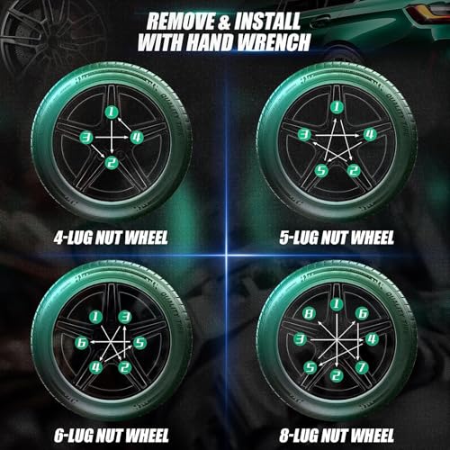 12mmX1.5 Mag Lug Nuts Compatible with Toyota Tacoma Camry Corolla 5 Lug Wheel, M12x1.5 OE Style Aftermarket Wheel Nuts fit Highlander RAV4 Prius Stock Rim, 20pcs Alloy Steel Nuts Replace Factory Nuts