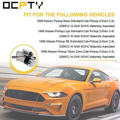 OCPTY Starter Fit For Nissan For Frontier 2.4L 1998 1999 2000 2001
