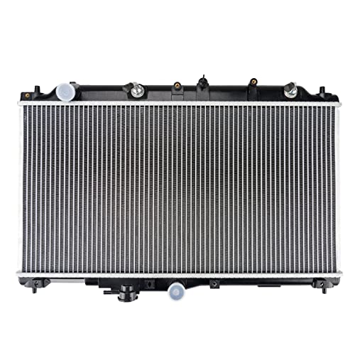 Torchbeam Car Aluminum Core Radiators Compatible with 1990-1993 Accord, 1992-1996 Prelude 2.2L Transmission Oil Cooler Included - size: CU19