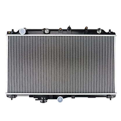 Torchbeam Car Aluminum Core Radiators Compatible with 1990-1993 Accord, 1992-1996 Prelude 2.2L Transmission Oil Cooler Included - size: CU19