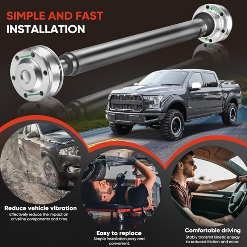 BL3Z-4A376-B Drive Shaft - Front Driveshaft Propeller Drive Shaft Assembly - color: BL3Z-4A376-B