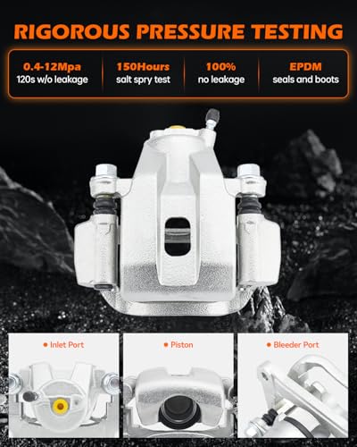 GAHA 19B3277 19B3276 Rear Right Disc Brake Caliper Assembly w/Bracket - color: 19B3276+19B3277