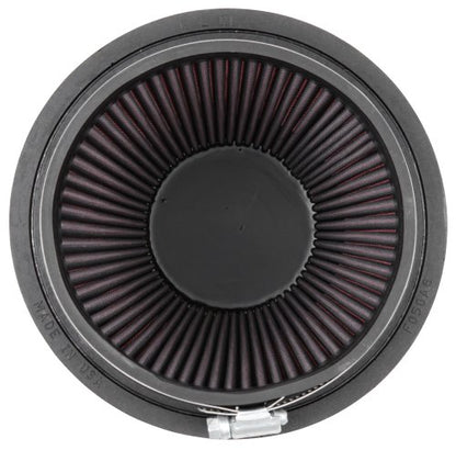 K&N High-Flow Original Lifetime Universal Clamp-On Air Filter: High Performance, Premium, Washable: Flange Diameter: 5 In, Filter Height: 7 In, Flange Length: 1 In, Shape: Round Tapered, RU-2800