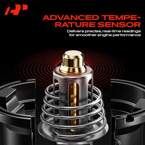 A-Premium Engine Coolant Thermostat Housing Assembly W/Sensor 68003582AB