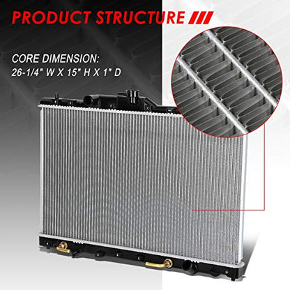 Auto Dynasty 1826 Radiator for 1996-2005 Chevy Blazer S10 C1500 - color: 96-05 Blazer/S10/C1500/Jimmy/Sonoma