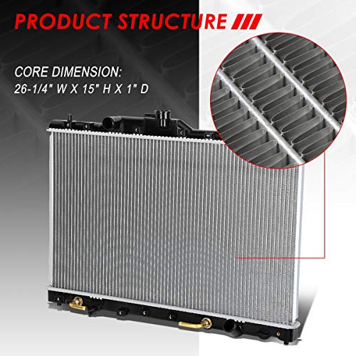 Auto Dynasty 1826 Radiator for 1996-2005 Chevy Blazer S10 C1500 - color: 96-05 Blazer/S10/C1500/Jimmy/Sonoma