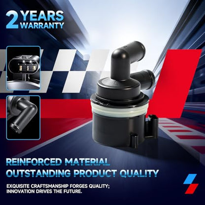5N0965561A Auxiliary Water Pump Car Engine Cooling Water Compatible for VW Golf Audi Q3 Quattro For Jetta/Passat Skoda EOS Tiguan Touran 5N0965561 5N0122093BP 7N0965561
