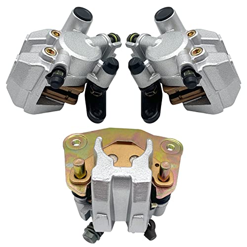 Front Left Right & Rear all Brake Calipers for Suzuki Vinson 500 LT-A500F/LT-F500F 2003-2007