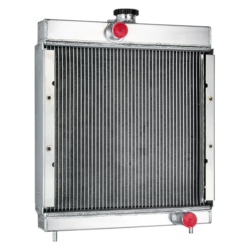 Radiator For Gehl SL3825 4510 4525 4610 4615 SL4625 HL4400 HL4500 - size: 2 Row Radiator+CNC 1.3Bar Cap