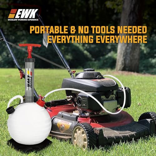 EWK 6L Manual Fluid Transfer Pump, Portable Fluid Extractor - size: 6L
