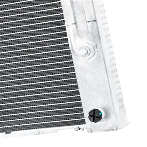 ALLOYWORKS Radiator Compatible with 2007-2015 Infiniti G37 G25 G35 Q60/ 2010-2020 Nissan 370Z 2.5L 3.5L 3.7L Crossflow Aluminum Radiators, Includes Condenser, OEM CU13004, 21460JK90B, NI3010227