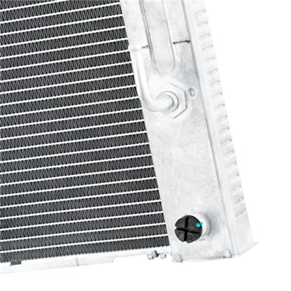 ALLOYWORKS Radiator Compatible with 2007-2015 Infiniti G37 G25 G35 Q60/ 2010-2020 Nissan 370Z 2.5L 3.5L 3.7L Crossflow Aluminum Radiators, Includes Condenser, OEM CU13004, 21460JK90B, NI3010227