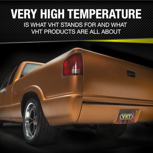 VHT High Temperature Plastic Paint, Matte, Red, 11 oz - color: Red