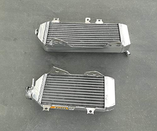 Left + Right Aluminum Radiator for Kawasaki KX250F KXF250 2017 2018 2019