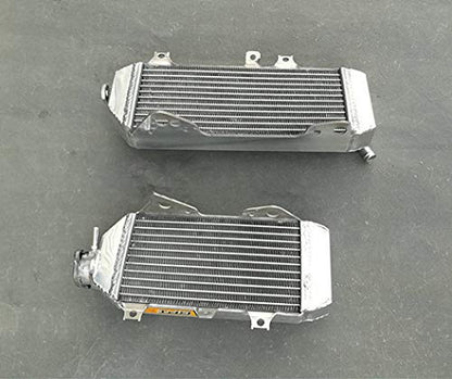 Left + Right Aluminum Radiator for Kawasaki KX250F KXF250 2017 2018 2019