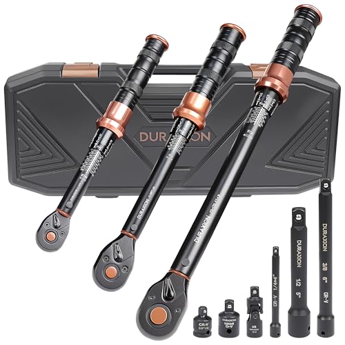 Torque Wrench Set 1/4 3/8 1/2-Inch Drive 20-240in.lb 5-50&10-170ft.lb - size: 1/4 3/8 1/2" 20-240IN.LB,5-50,10-170FT.LB