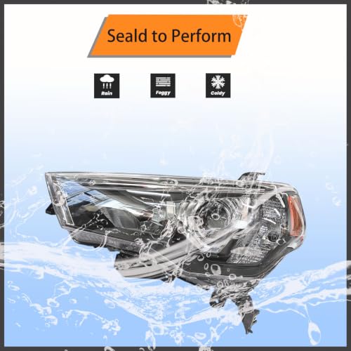 Headlight Assembly For 2014-2020 Toyota 4Runner w/Projector Lens Left+Right - color: Headlights