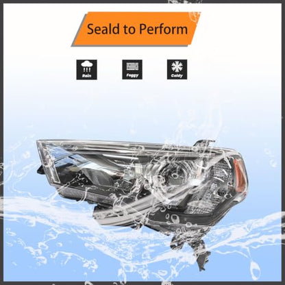 Headlight Assembly For 2014-2020 Toyota 4Runner w/Projector Lens Left+Right - color: Headlights