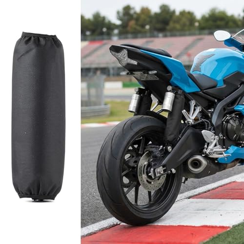 2 Pcs Universal 270mm Rear Shock Absorber Protection Cover,ATV Shock Covers Suspension Protector,Absorber Protection Shield for Pit Bike Motorcycle ATV Quad Scooter,Snowmobile Accessories