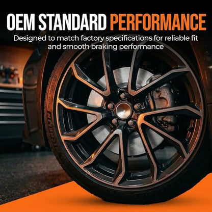 Max Advanced Brakes Front Brake Kit For Nissan Murano