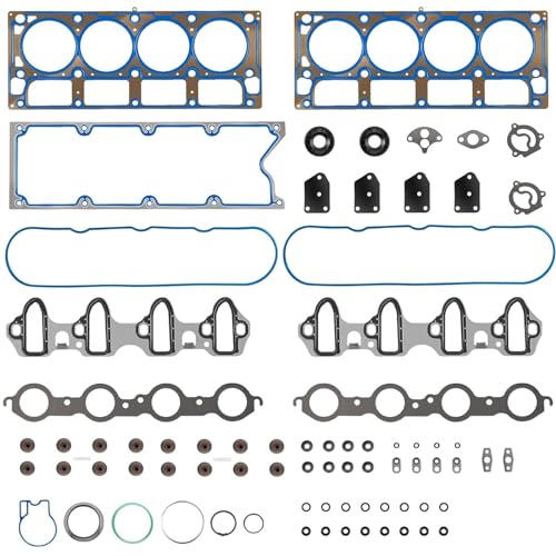HS 26191 PT-1 Engine Cylinder Head Gasket Set for Buick Rainier,Chevrolet GMC 4.8L 5.3L V8 Engines,Intake Manifold Gaskets Superior Seal