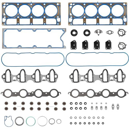 HS 26191 PT-1 Engine Cylinder Head Gasket Set for Buick Rainier,Chevrolet GMC 4.8L 5.3L V8 Engines,Intake Manifold Gaskets Superior Seal