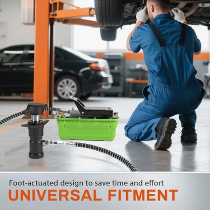 Air Hydraulic Pump 10000PSI Foot Operated Bushing