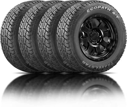Set of 4 Travelstar Ecopath AT All Terrain 265/65R18 114H SUV Radial Tire - size: 265/65R18