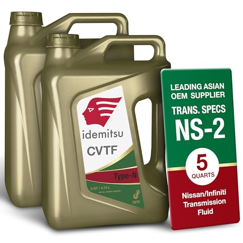 Idemitsu CVT Type N (NS-2) Transmission Fluid – 5 Qt, Pack of 2 - size: 5 Quart, style: 2 Pack
